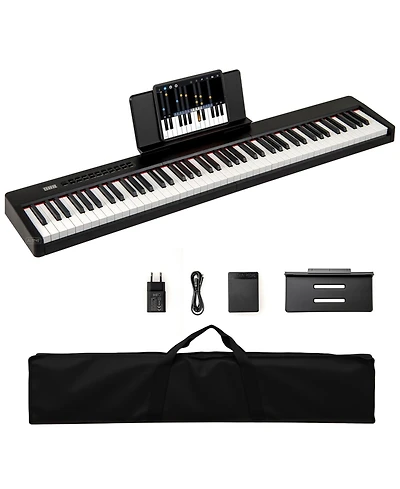 Mecale French Dream Audio Source with 88 Keys Velocity-Sensitive Piano Keyboard