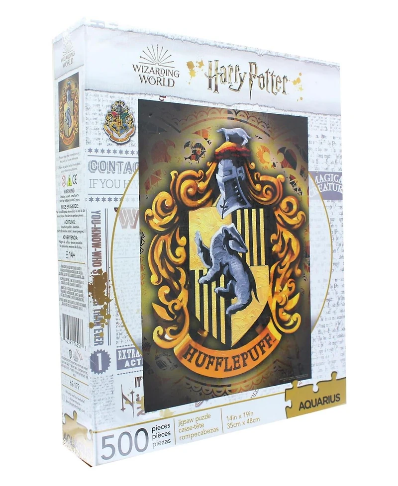 Nmr Distribution Harry Potter Hufflepuff Logo 500 Piece Jigsaw Puzzle
