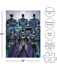 Nmr Distribution Dc Comics Batman Batsuits 500 Piece Jigsaw Puzzle
