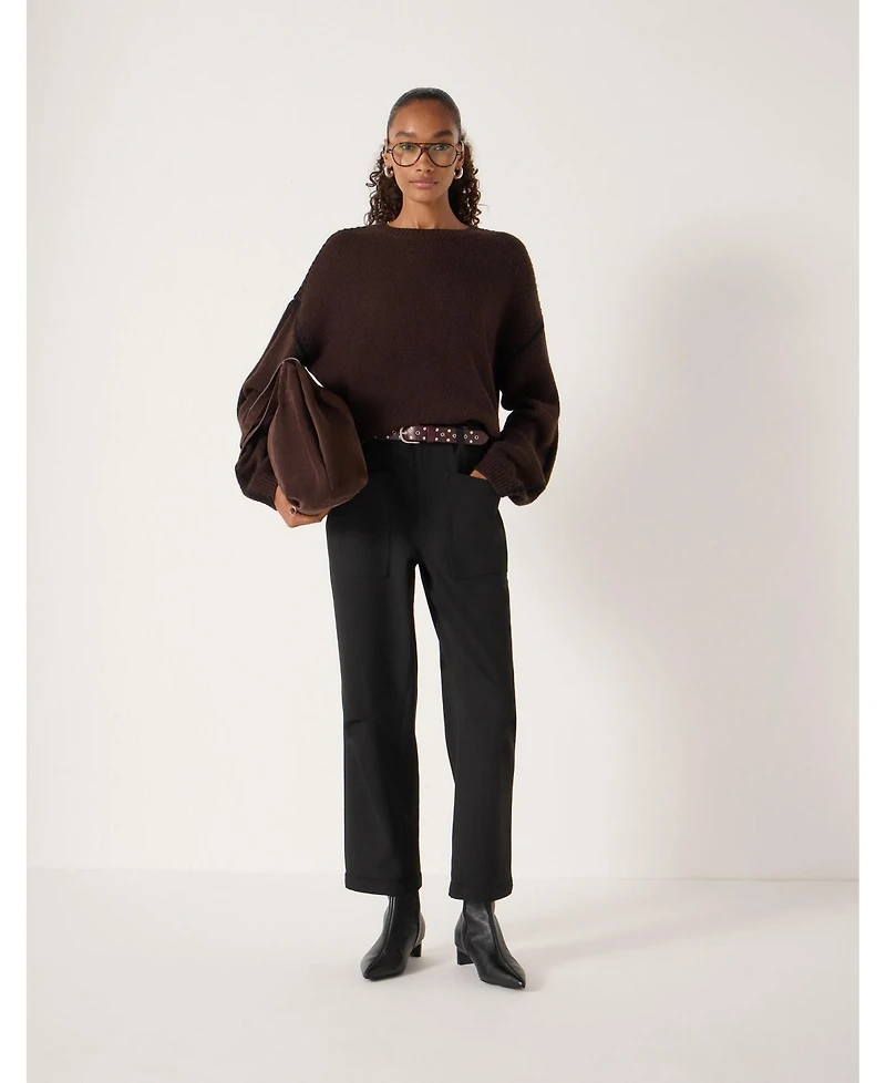 Hush Women's Whitney Whipstitch Knitted Sweater