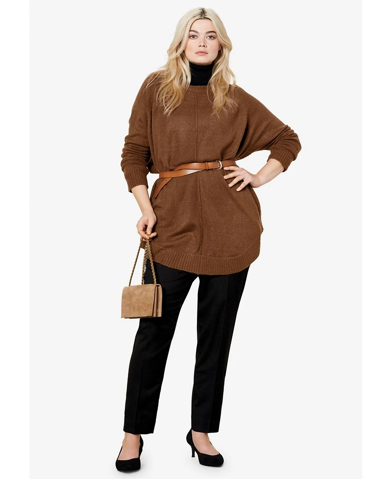 ellos Women's Poncho Sweater