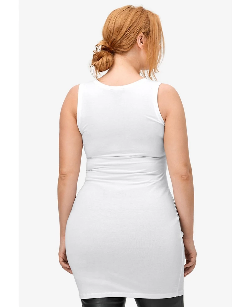 ellos Plus Long Sleeveless Tank