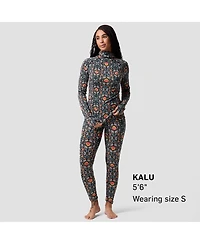 Backcountry Women's Cedars Rws Merino Lt-Wt Baselayer Balaclava Top Lightweight Long Underwear Tops