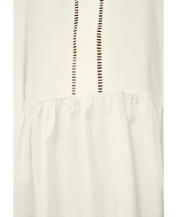 ellos Women's V-Neck Peplum Tunic