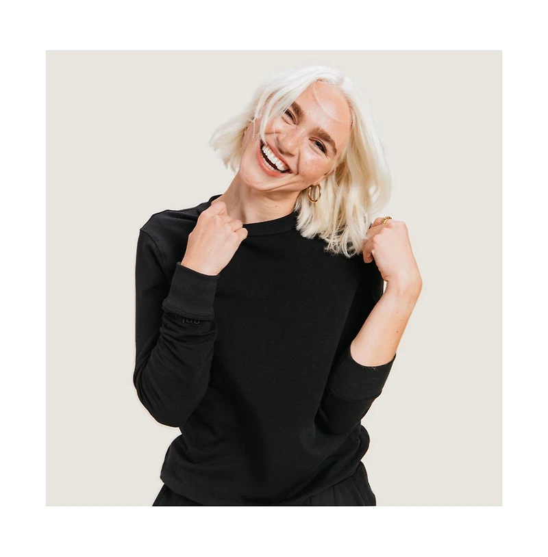 Ocio Women's SoftCore Classic Crewneck