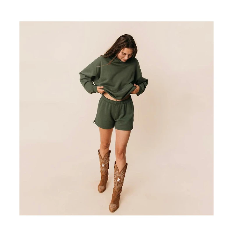 Ocio Women's Organic Cotton Teddy Everywhere Shorts