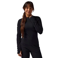 Backcountry Women's Cedars Rws Merino Mid-Wt Baselayer Crew Top Midweight Long Underwear Tops