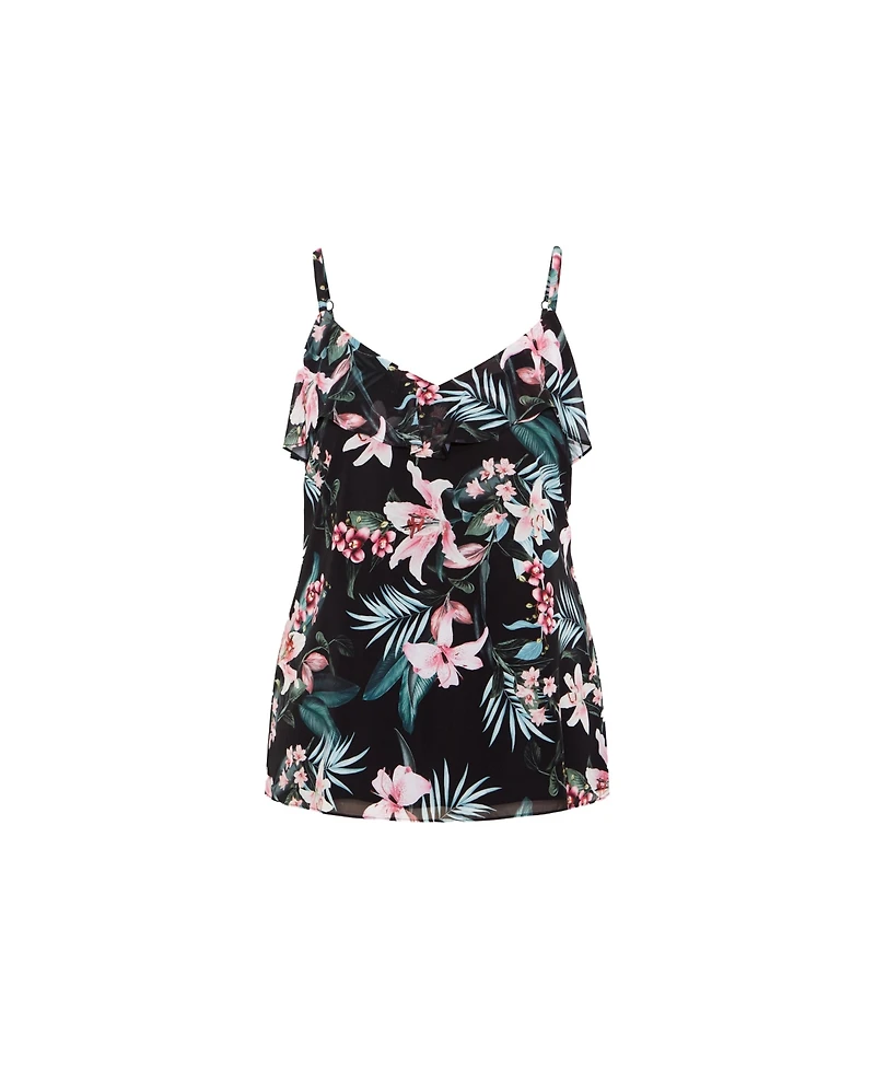 City Chic Women's Nicole Print Cami