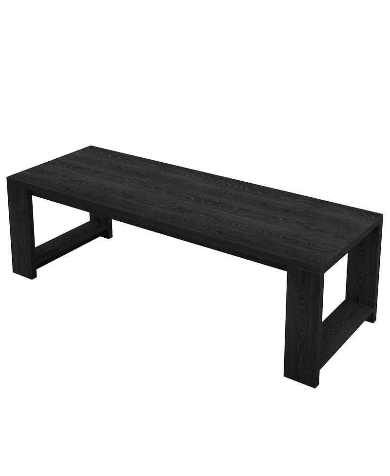 Tribesigns Two Person Desk,Gaming Table, 86.6 Inches Extra Long Desk, Double Computer Writing Table