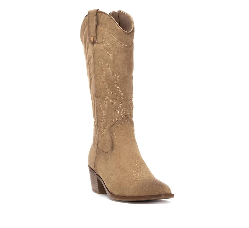 Xti Women's Suede Italian Western Boots