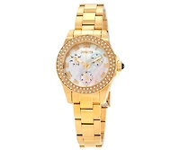 Invicta Women's 28481 Angel Quartz Chronograph White Dial Watch