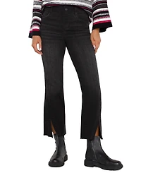 Liverpool Los Angeles Petite Gia Glider Cropped Flare Leg Pants