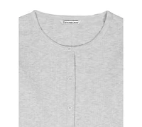 Calvin Klein Girls 7-16 Long-Sleeve Top
