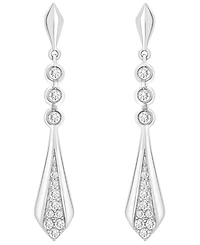 Wrapped Love Diamond Flare Drop Earrings (1/4 ct. tw) 14k Gold, Exclusively at Macy's