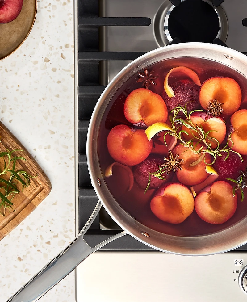 Calphalon Premier Stainless Steel 4.5 Quart Chef's Pan with Lid