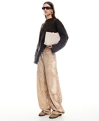 Lioness Women's Horseshoe Front Zip Jeans