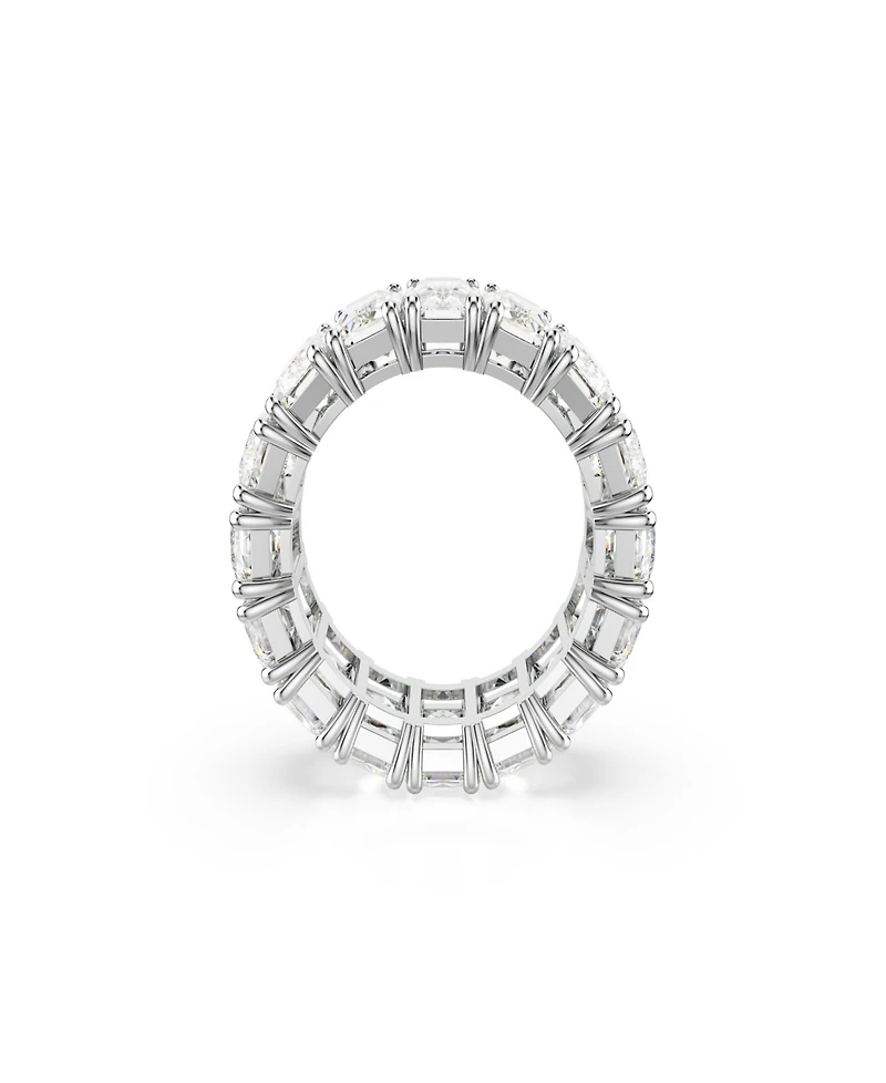 Swarovski White Rhodium Plated Matrix Vittore Ring