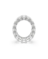 Swarovski White Rhodium Plated Matrix Vittore Ring