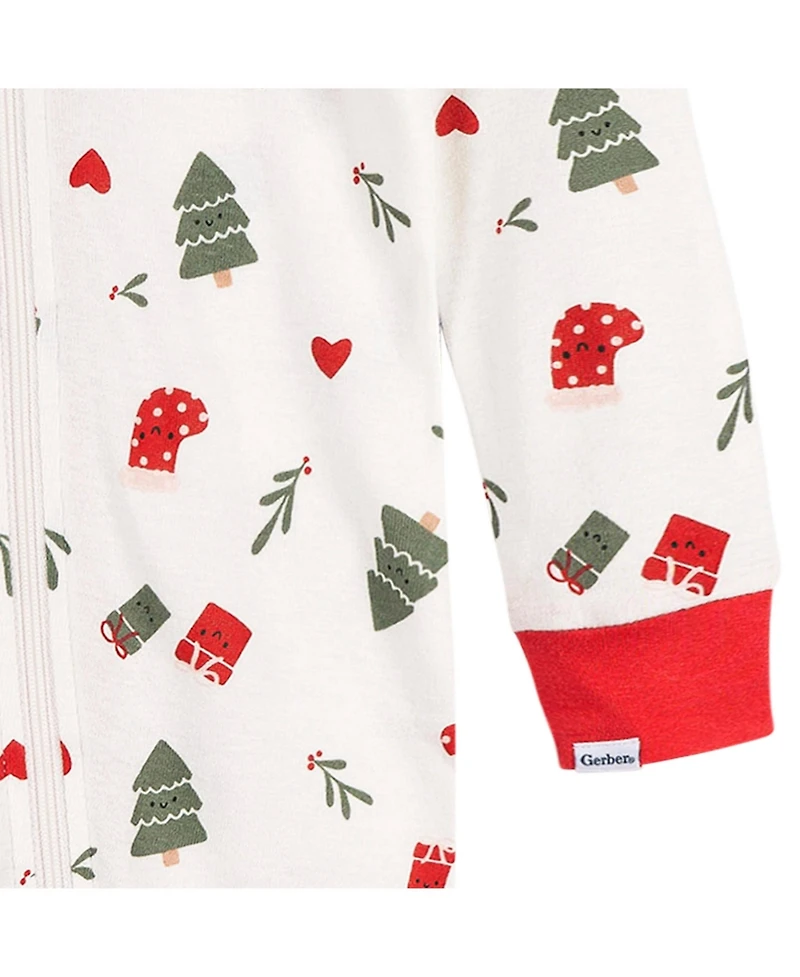 Gerber Toddler Girls 2-Pack Snug Fitting Footless Pajamas