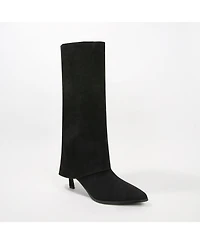 Berness Cinnamon Slingback Flats with Asymmetrical Bow