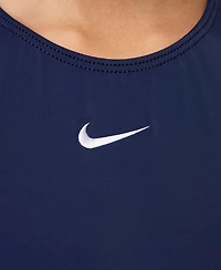 Nike Girls 7-16 Gymnastics Navy Strappy Performance Leotard