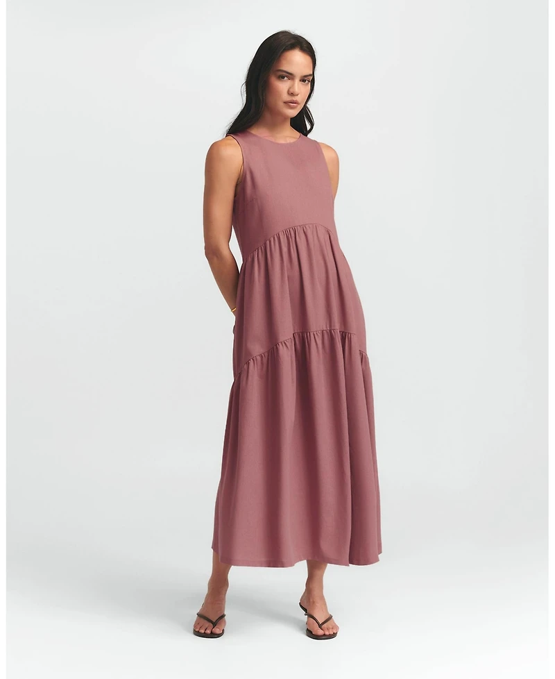 St Mrlo Women's Marlo Remi Tiered Dress