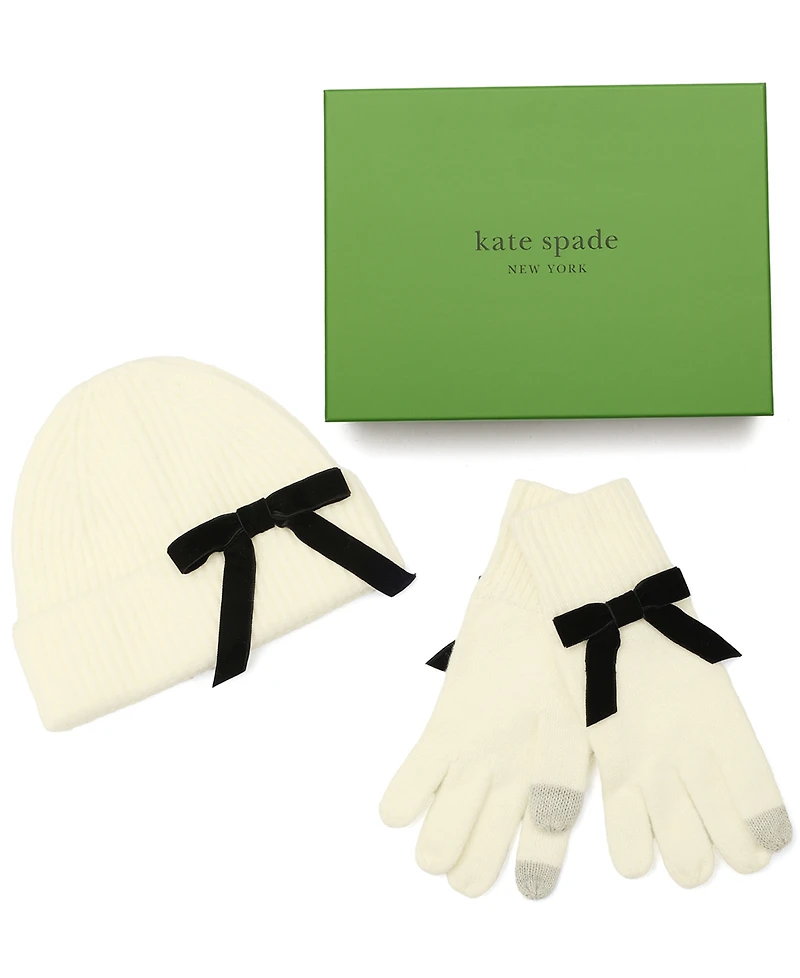 kate spade new york Hat and Gloves Set