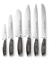 Schmidt Brothers Bonded Ash 7-Pc. Knife Block Set