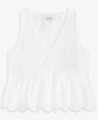 On 34th Women's Cutwork V-Neck Tank Top, Macy's Exclusive
