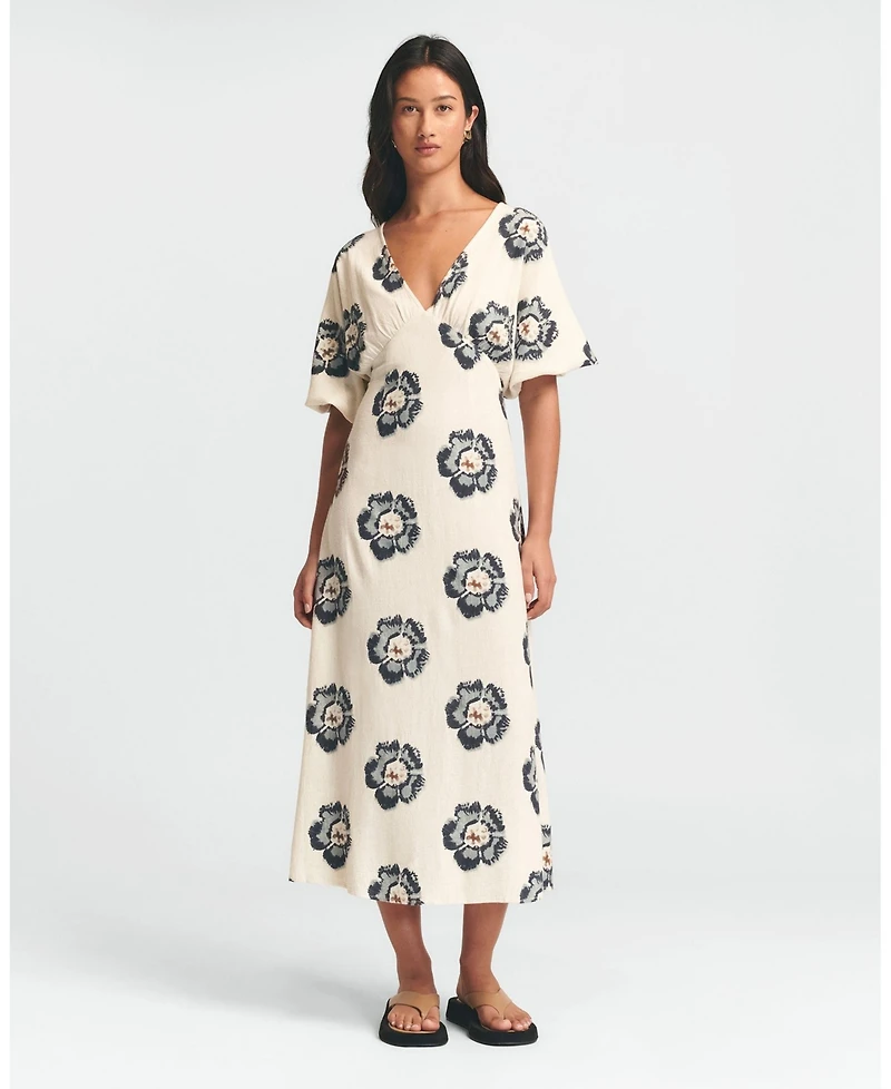 St Mrlo Women's St Marlo Palm Midi Dress