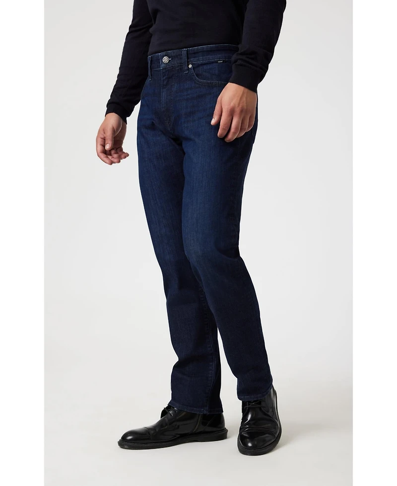 Mavi Jeans Men's Zach Straight Leg Rinse Austin