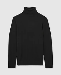 Reiss Men's Slim Fit Merino Wool Roll Neck Sweater