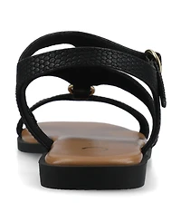 Journee Collection Women's Briley Open Toe Ankle Strap Sandal