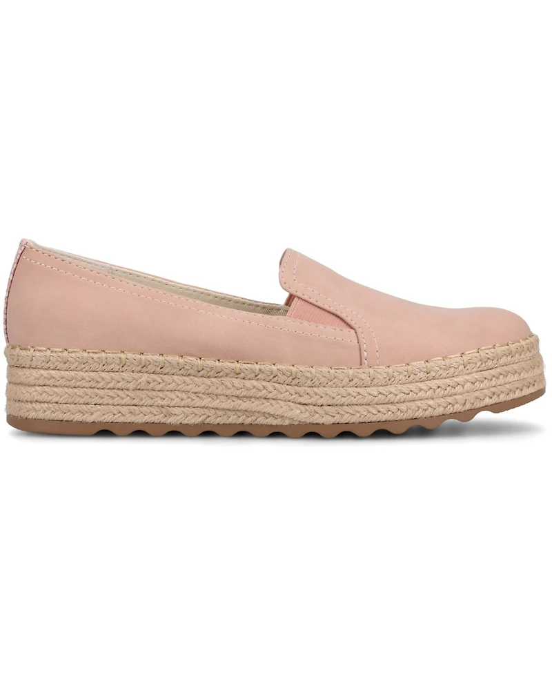 Journee Collection Women's Catalina Slip On Round Toe Espadrilles