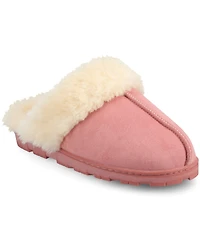 Journee Collection Women's Kalli Slip On Round Toe Scuff Slippers