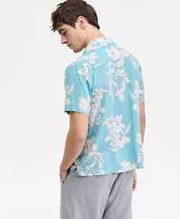 Sun + Stone Men's Camp Denali Short-Sleeve Shirt, Macy's Exclusive