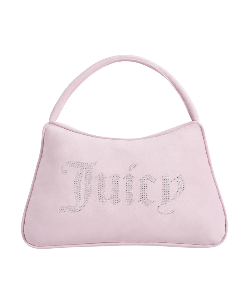 Juicy Couture Purse Shaped Decorative Pillow, 10" x 16"