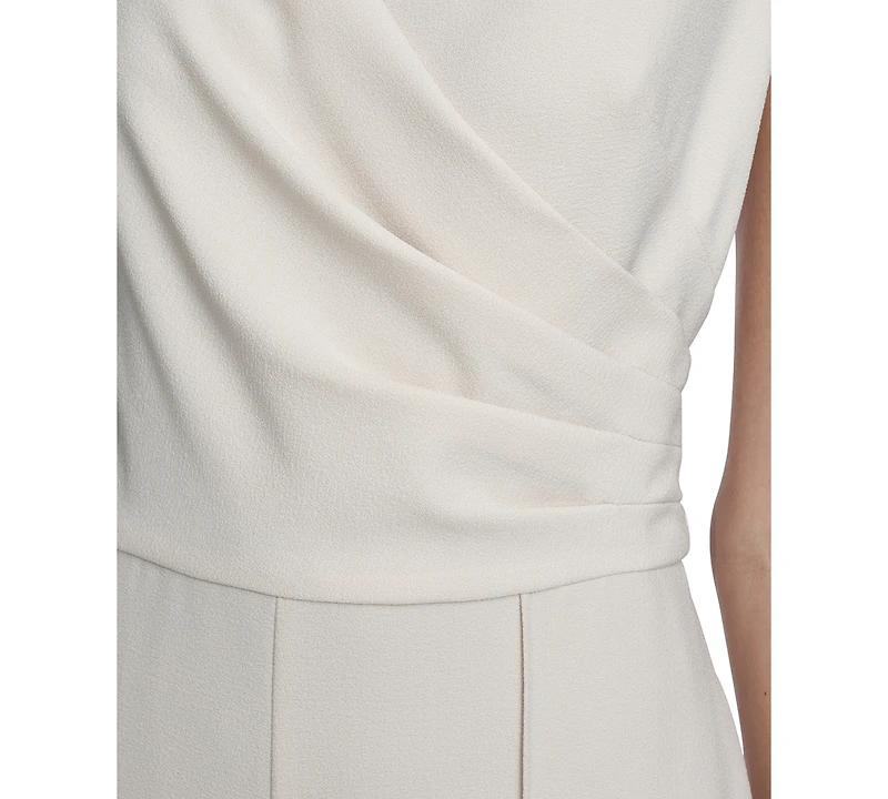 Vince Camuto Women's Signature Stretch Boat Neck Jumpsuit