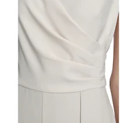 Vince Camuto Women's Signature Stretch Boat Neck Jumpsuit