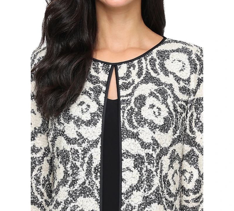 Alex Evenings Women's Sequin Top