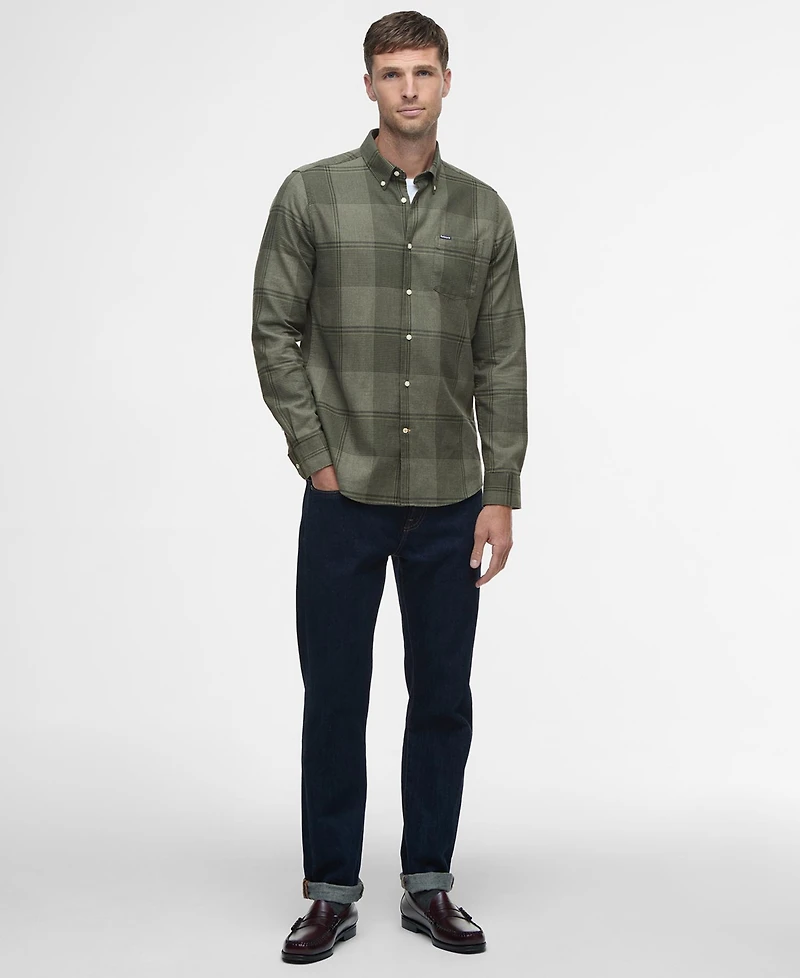 Barbour Men's Heaney Checked Tailored Fit Shirt