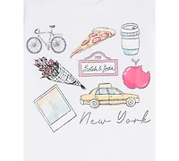Scotch & Soda Girls 4-6X New York Graphic Short-Sleeve T-Shirt