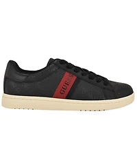 Guess Men's Lawrenzz Branded Lace-Up Casual Sneakers