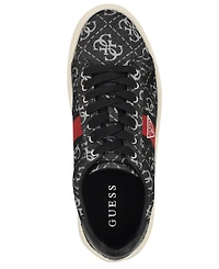 Guess Men's Caffen Branded Lace-Up Casual Sneakers