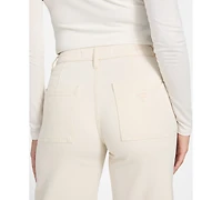 Guess Women's Wide Leg Stretch Denim Jeans