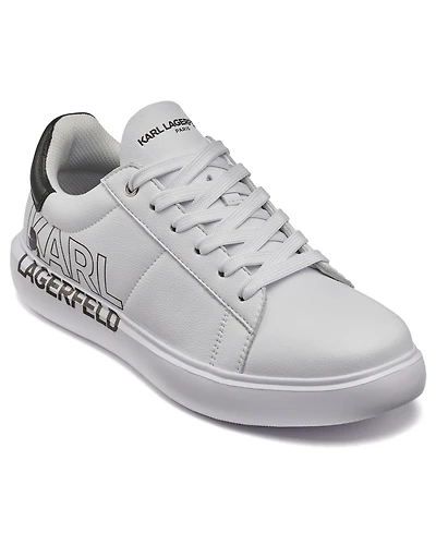 Karl Lagerfeld Paris Men's Spillover Side Logo Sneakers