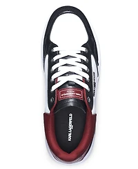 Karl Lagerfeld Paris Men's Multi-Color Side Logo Bit Sneakers