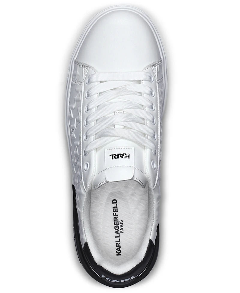 Karl Lagerfeld Paris Men's Side Embossed Logo Sneakers