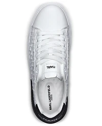 Karl Lagerfeld Paris Men's Side Embossed Logo Sneakers