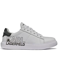 Karl Lagerfeld Paris Men's Spillover Side Logo Sneakers